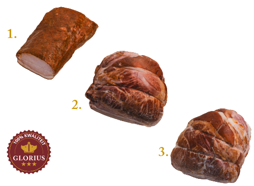 Glorius premium hammen & bacon